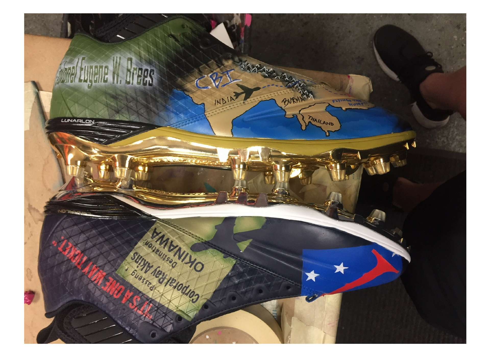 drew brees salute to service